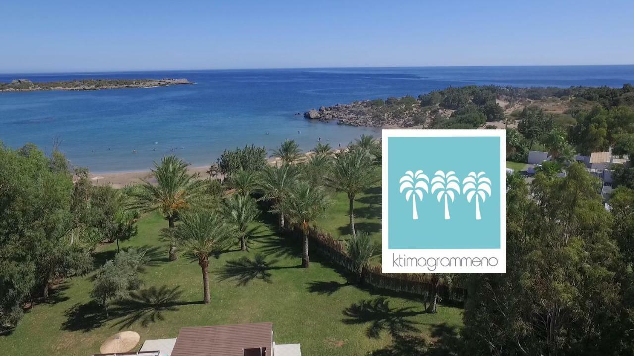 Ktima Grammeno Beachside Villa Palaiochora Exterior photo